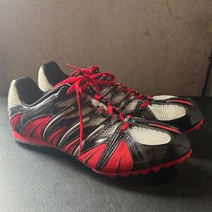 adidas Red and Black Men's Athletic Shoes